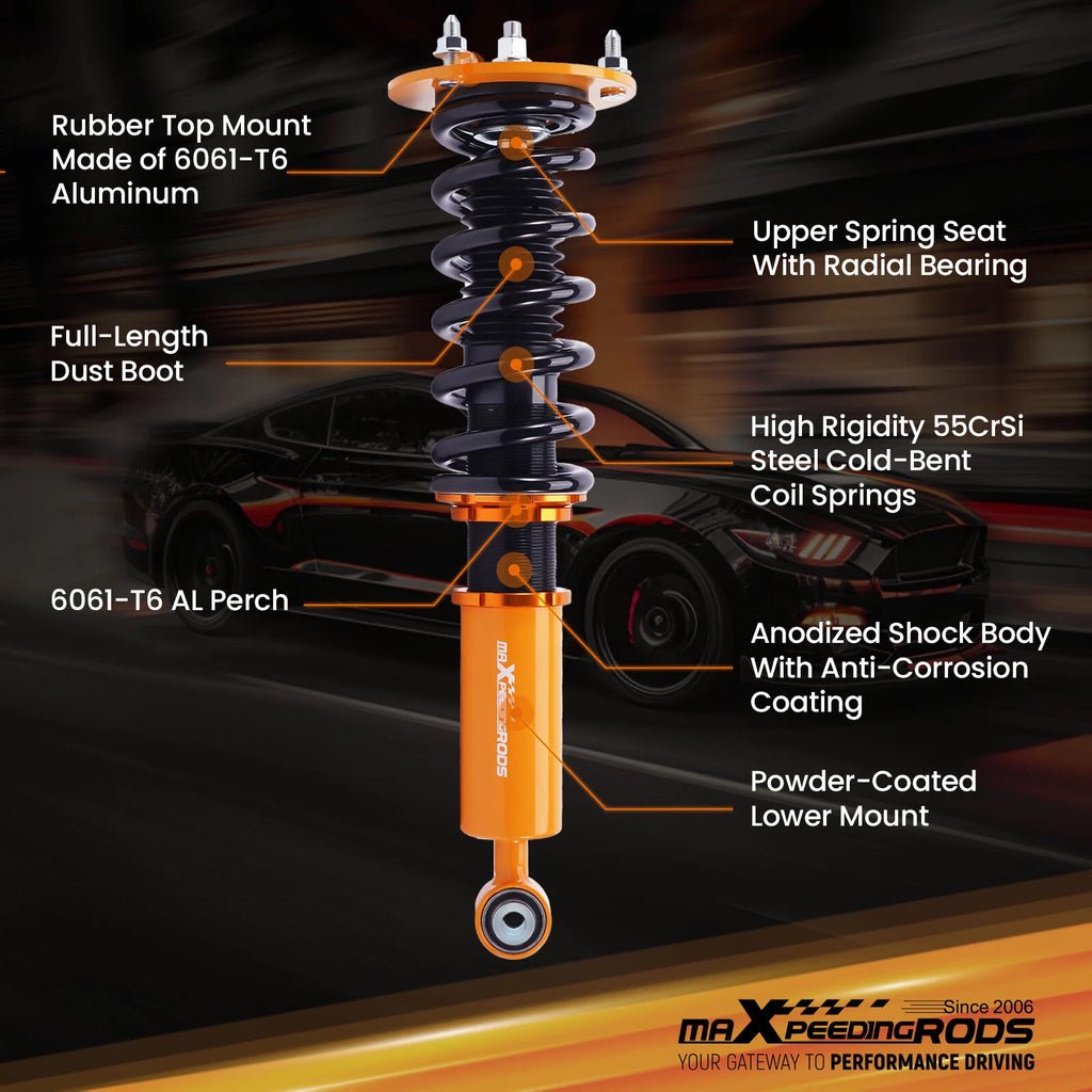 Adjustable Coilovers Suspension for Lexus LS400 (1990–1994)