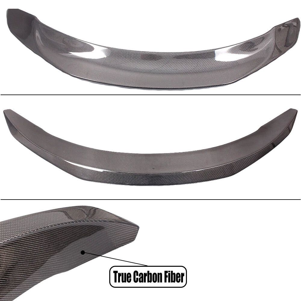 Carbon Fiber V Style Rear Spoiler for Model 3 (2017–2024)
