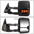 Towing Mirror Set for Silverado/Sierra (1999–2006) - Black, LED Light