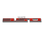 Chrome/Red Emblem Badge for SBC 350 (5.7)