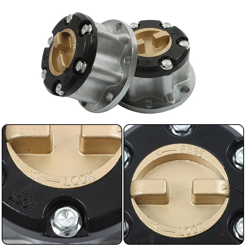2PC Wheel Hub Locking Manual for Toyota Land Cruiser HJ60 (1981–1987)