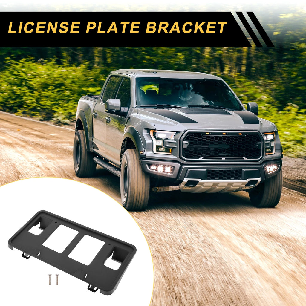 Front Bumper License Plate Bracket Holder for Ford F-150 (2006–2008)