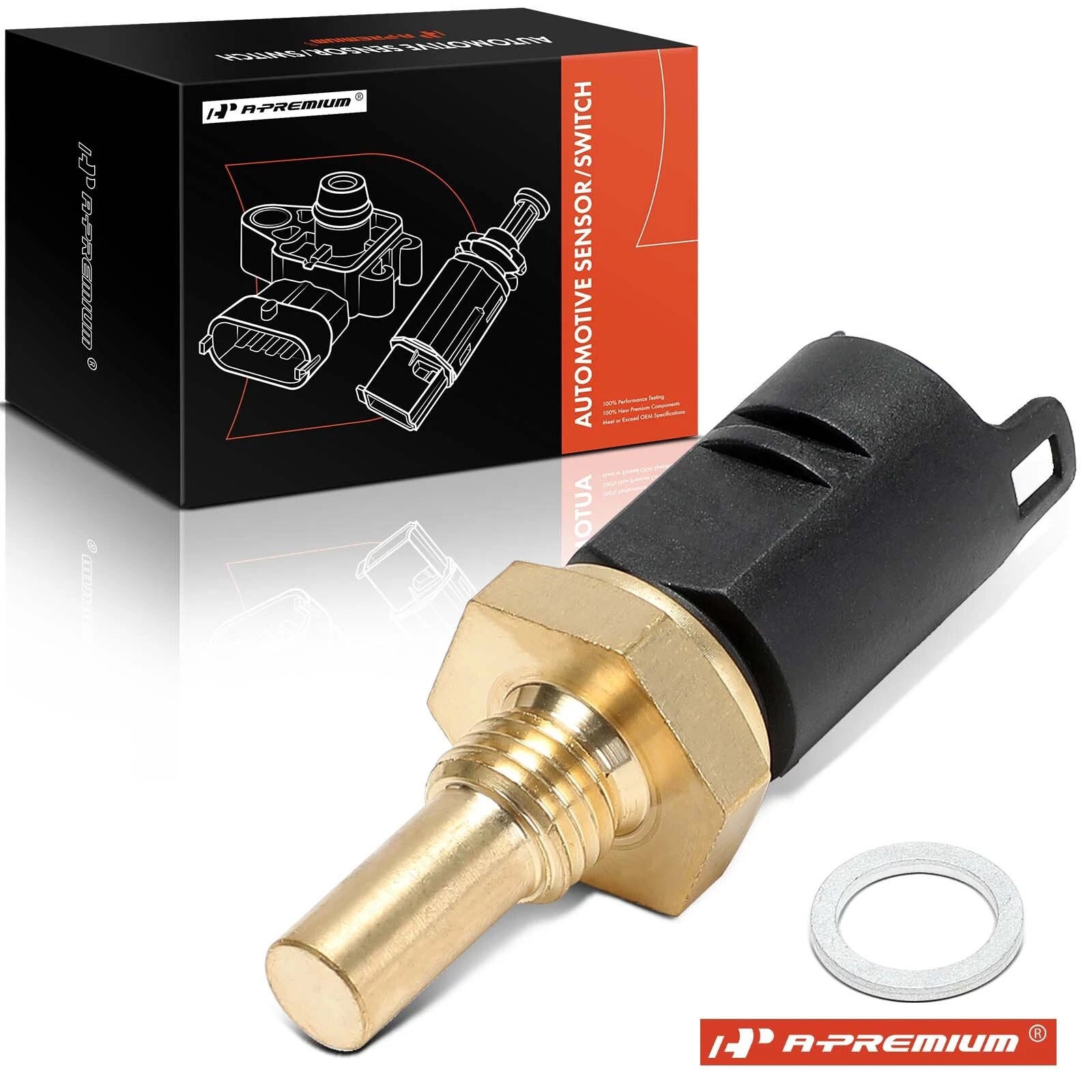 Engine Coolant Temperature Sensor for BMW 318is 328is 530i 850Ci M5 (1992–1999)