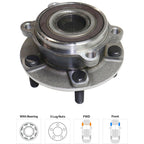 Set of 2 Wheel Hubs for Mazda CX-5 (2013–2022) Front with Bearing