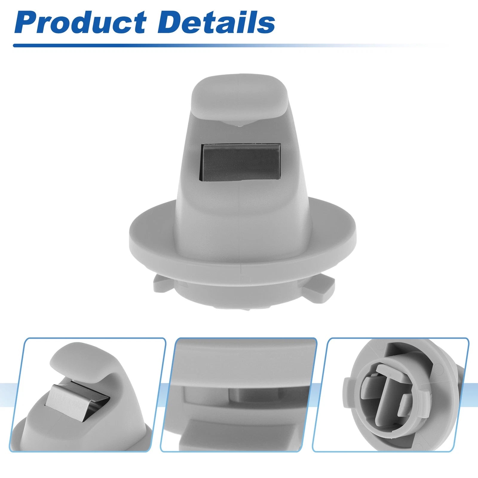 Sun Visor Clip for Volkswagen Tiguan (2016–2022) Gray 5G0857561A
