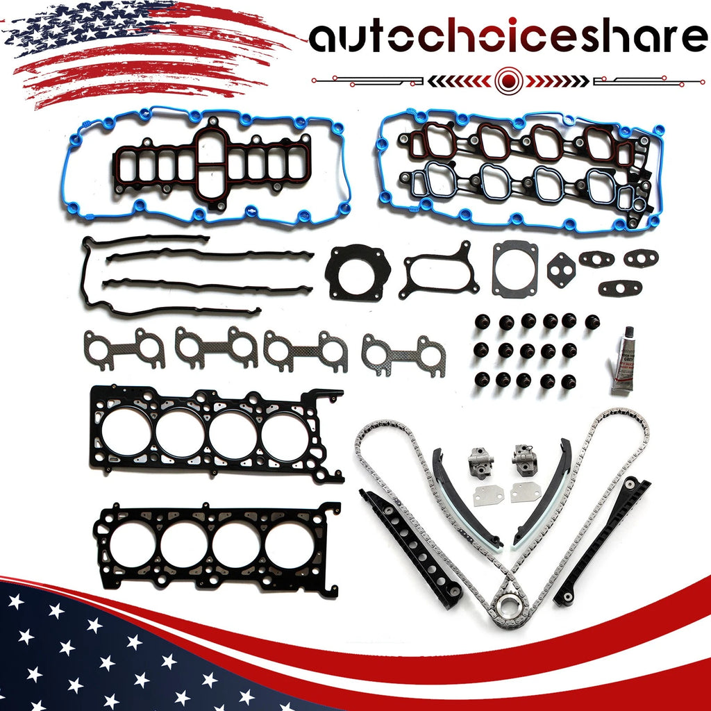 Timing Chain Kit & Head Gasket Set for Ford F-150, Expedition (1999)