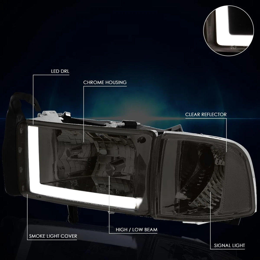 2X Tape On Side Window Visors for Dodge Challenger (2008–2018)