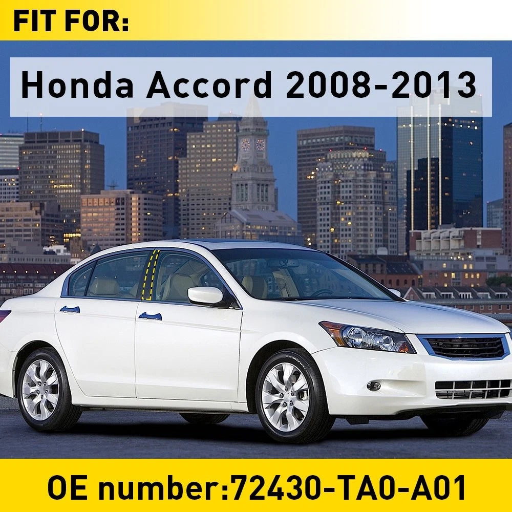 OEM Front Right Door Pillar Molding 72430-TA0-A01 for Honda Accord (2008–2013)