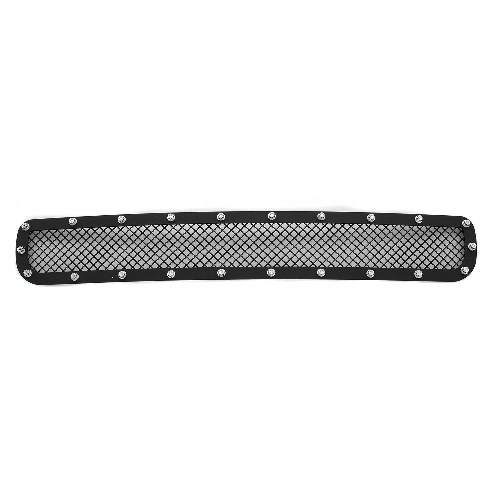 Stainless Black Mesh Rivet Grille for Chevy Silverado 2500/3500 (2011-2014)