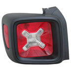 Replacement Driver Side Tail Light Assembly w/o Logo w/o Chrome Bezel