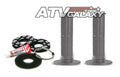 Sunline Tacki Grip Pro Package MX Handlebar Grips for Offroad Dirt Bike (Gray)