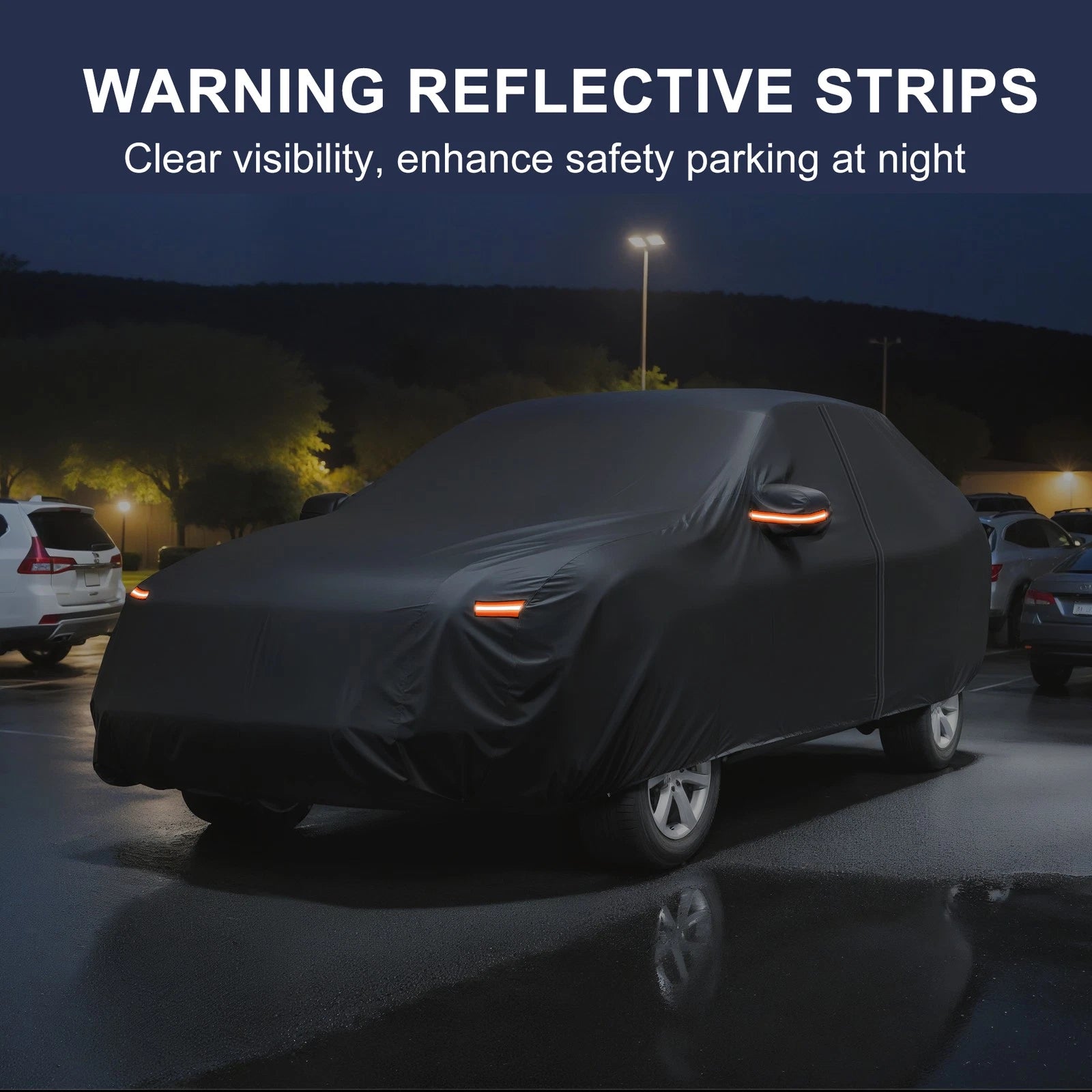 Waterproof 210D-PU Car Cover for Hyundai Tucson (2016–2023)