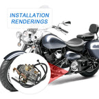 Carburetor for Yamaha Road Star 1600 1700 (2000-2007)