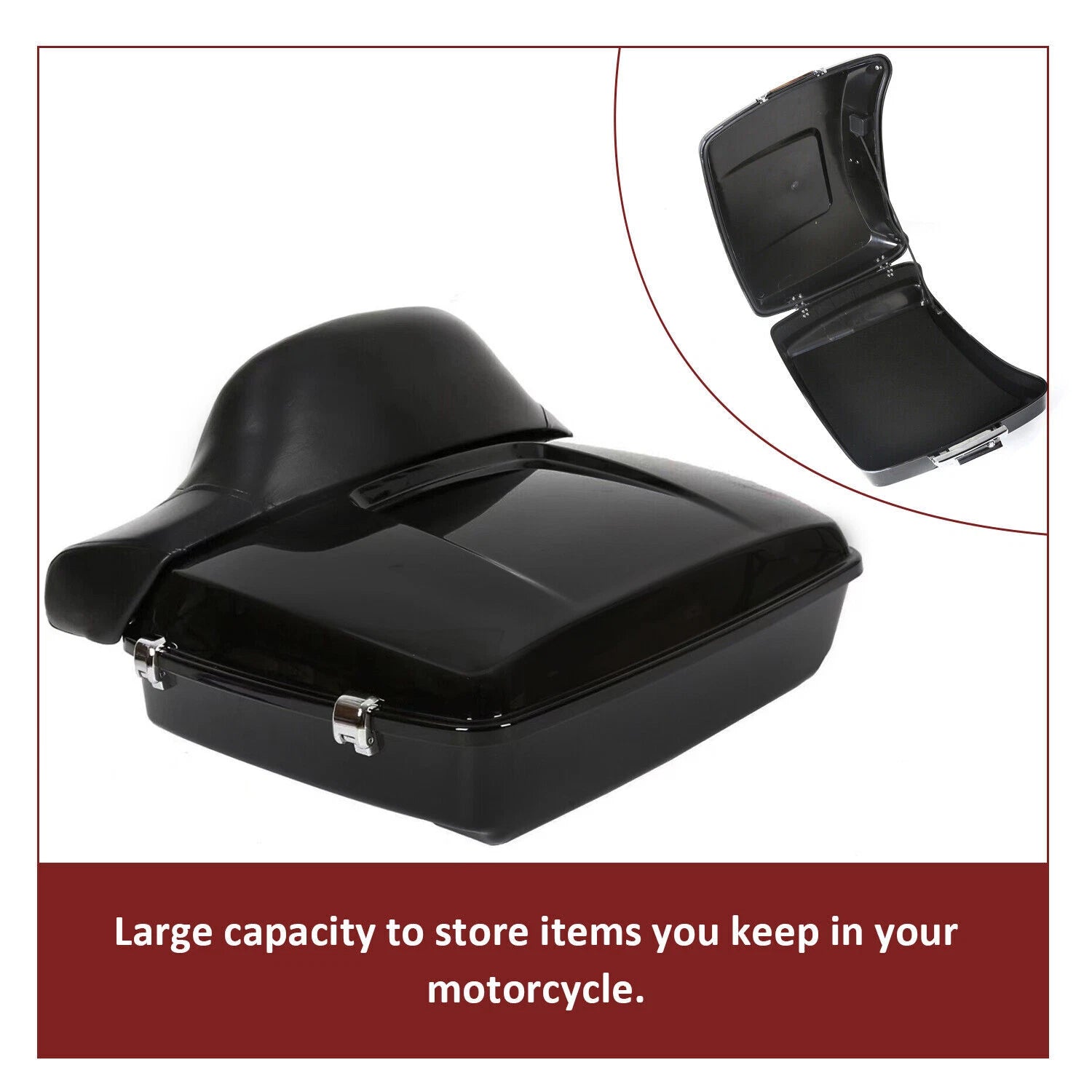 Backrest Pad for Harley Road Glide (2014–2024)