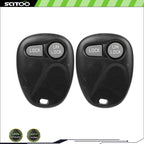 2Pcs Remote Key Fob for Chevrolet Tahoe (1996–2000) ABO1502T