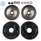 Trailer Drum Kit 5 on 4.5" BC w/ 10"x2-1/4" Electric Brakes for 3500 lbs Axle (LH+RH)