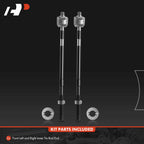 2X Front Inner Tie Rod End for Ford Focus (2000-2000)