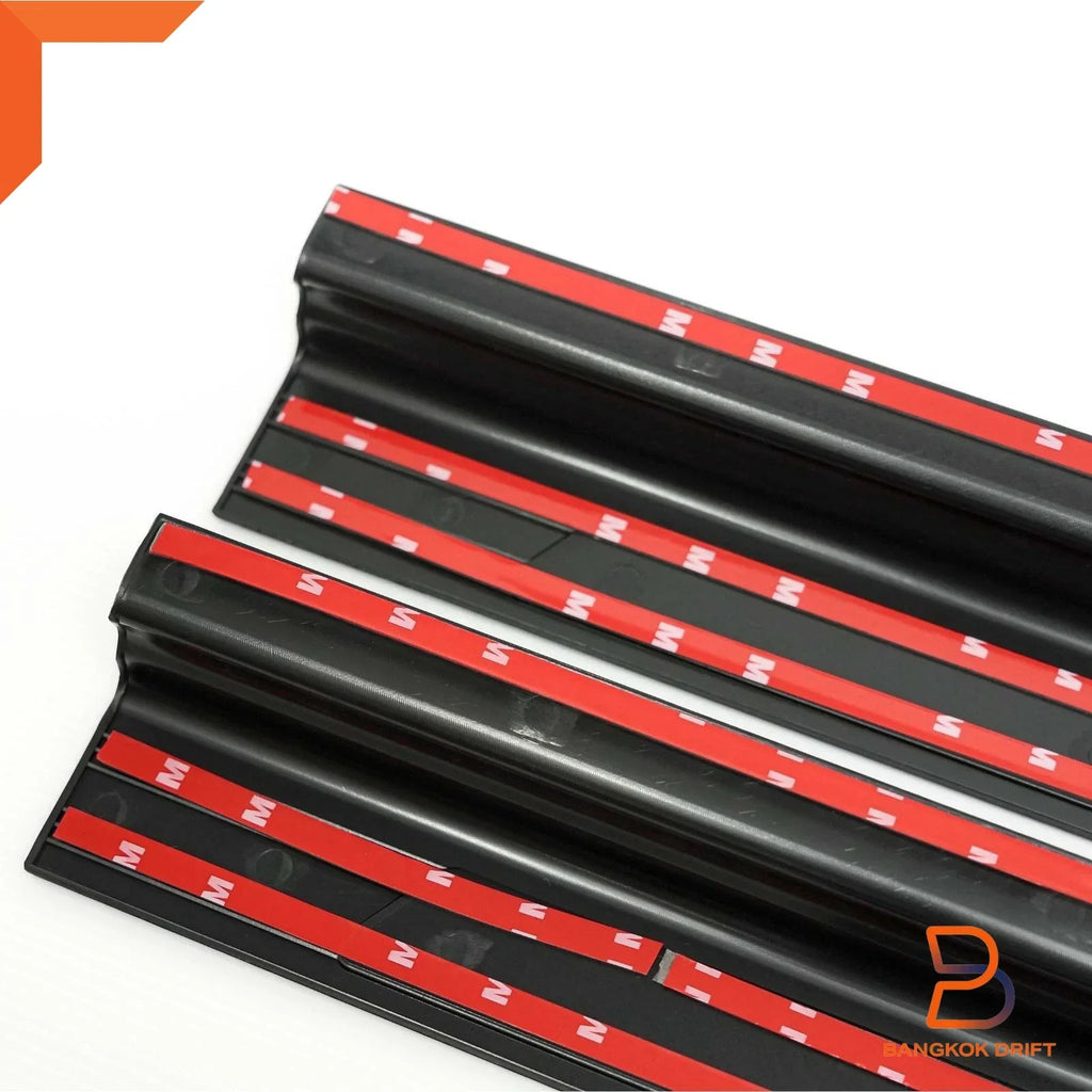 Matte Black Scuff Plate Door Sill Protector for Isuzu D-Max (20-25)