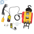 2X Electric Hoist Winch with Wire & Wireless Remote Control (1100lbs/500kg)