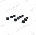 10x Black 3/8" Allen Socket Bolt Cap Covers for Harley (Misc Hardware)