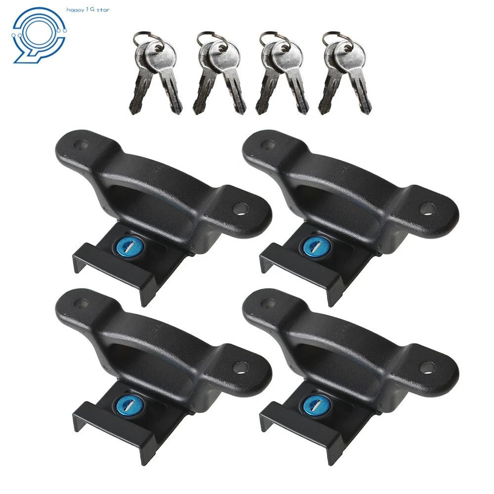 Set of 4 Truck Bed Cleats for Ford F-150/F-250/F-350 (2015–2020)