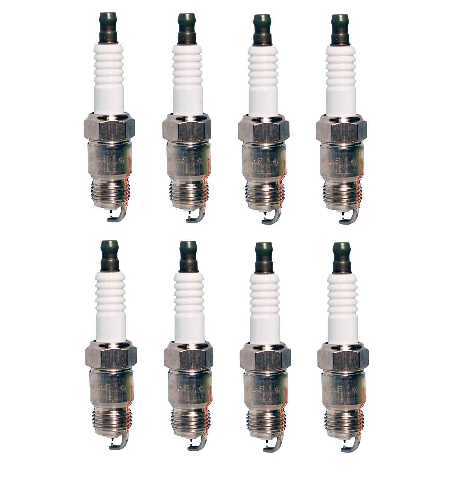 Set of 8 Iridium TT Spark Plugs for AM General GM Ford V8 (0.040 Gap)