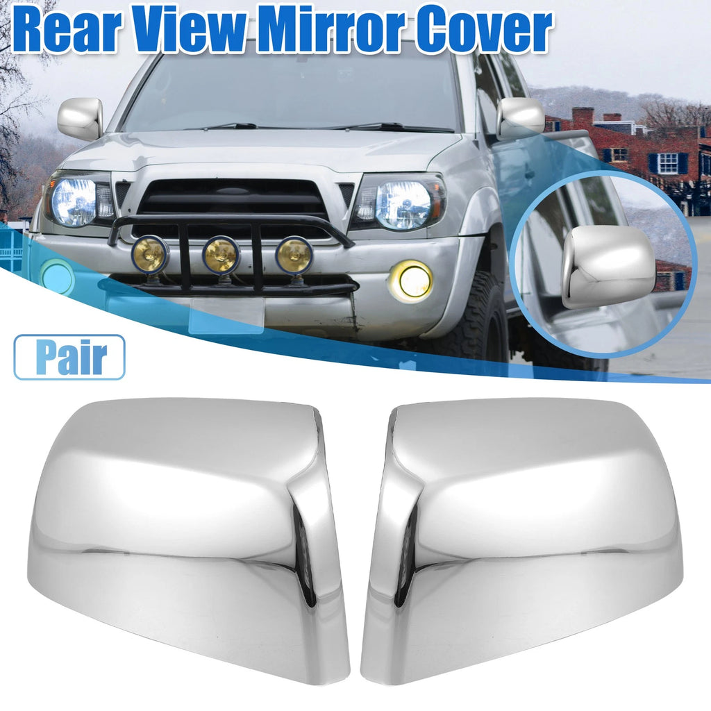 1 Pair Chrome Plated Mirror Covers for Chevrolet  726215908978