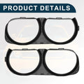 Front Headlight Trim Bezel for Dodge Challenger 2008-2014 (2 x)