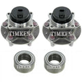 Front and Rear Wheel Bearings & Hubs Kit for Mazda RX-8 (2004–2007)