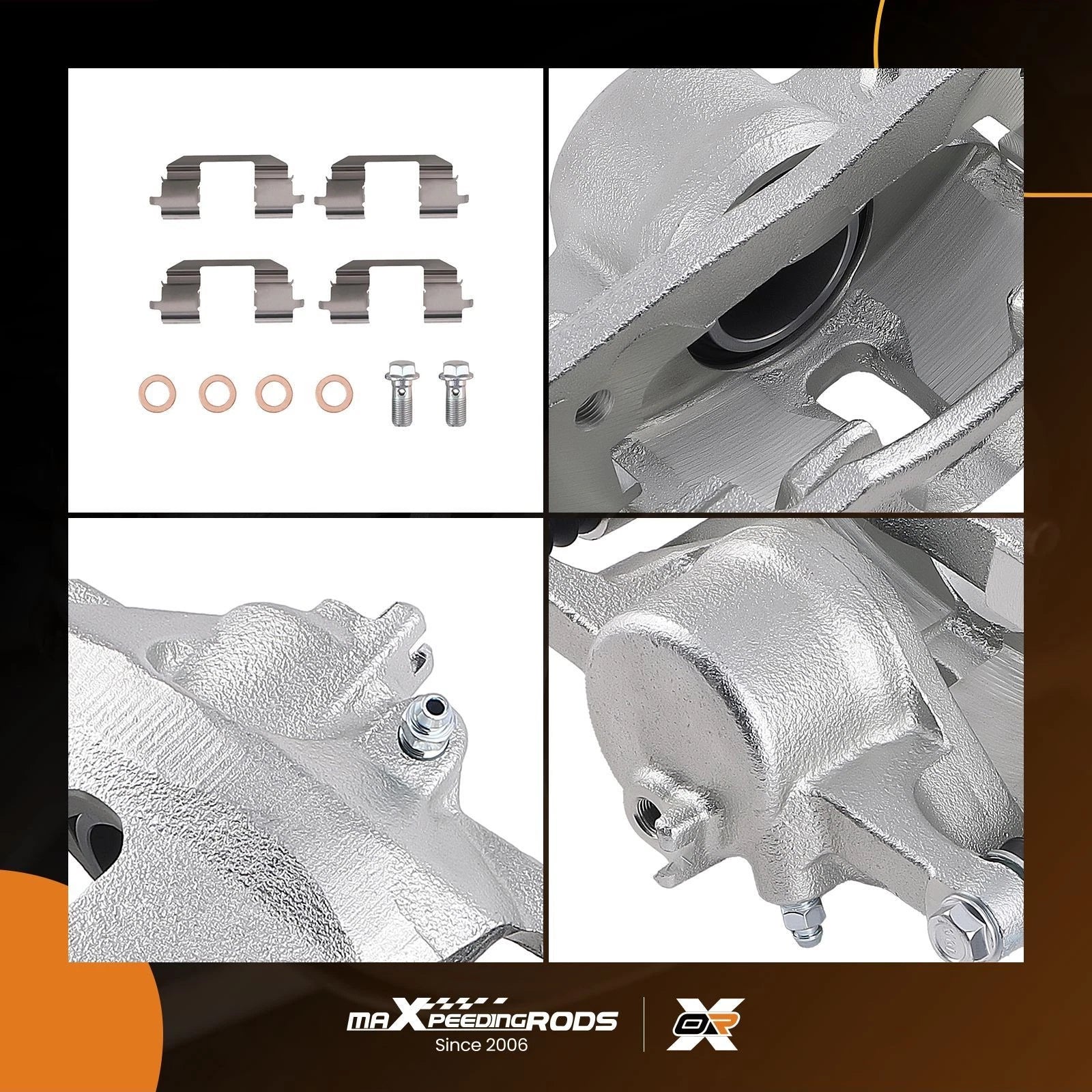 Front Disc Brake Calipers for Honda Civic (45019S5DA00RM)