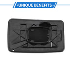Left Driver Side Lower Mirror Glass Replacement for Ford F250 