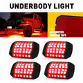 4X LED Rock Lights for Offroad SUV Pickup Truck (H)