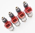 Set of 4 Fuel Injectors for Nissan D21 Pickup (1990–1994) 2.4L