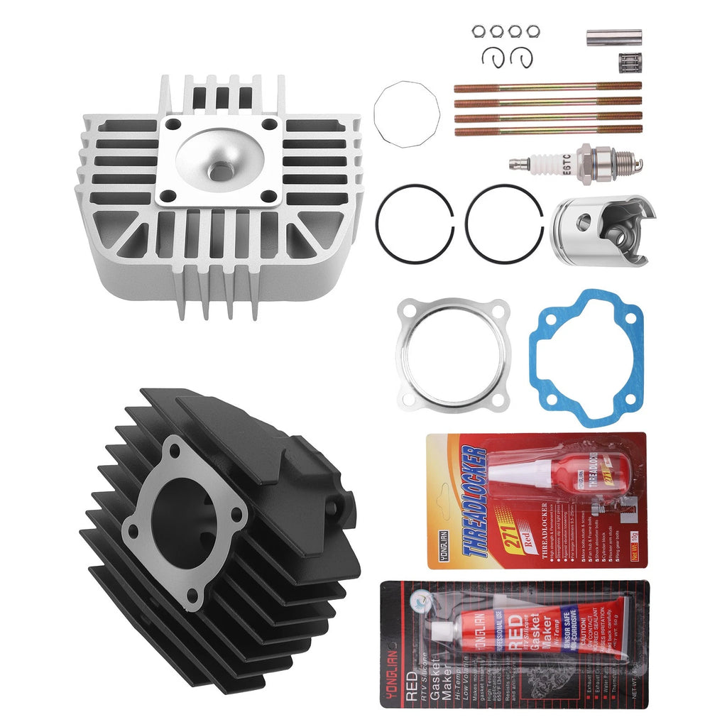 47mm Cylinder Gasket Piston Rings Top End Kit for Yamaha PW80 (1983–2006)