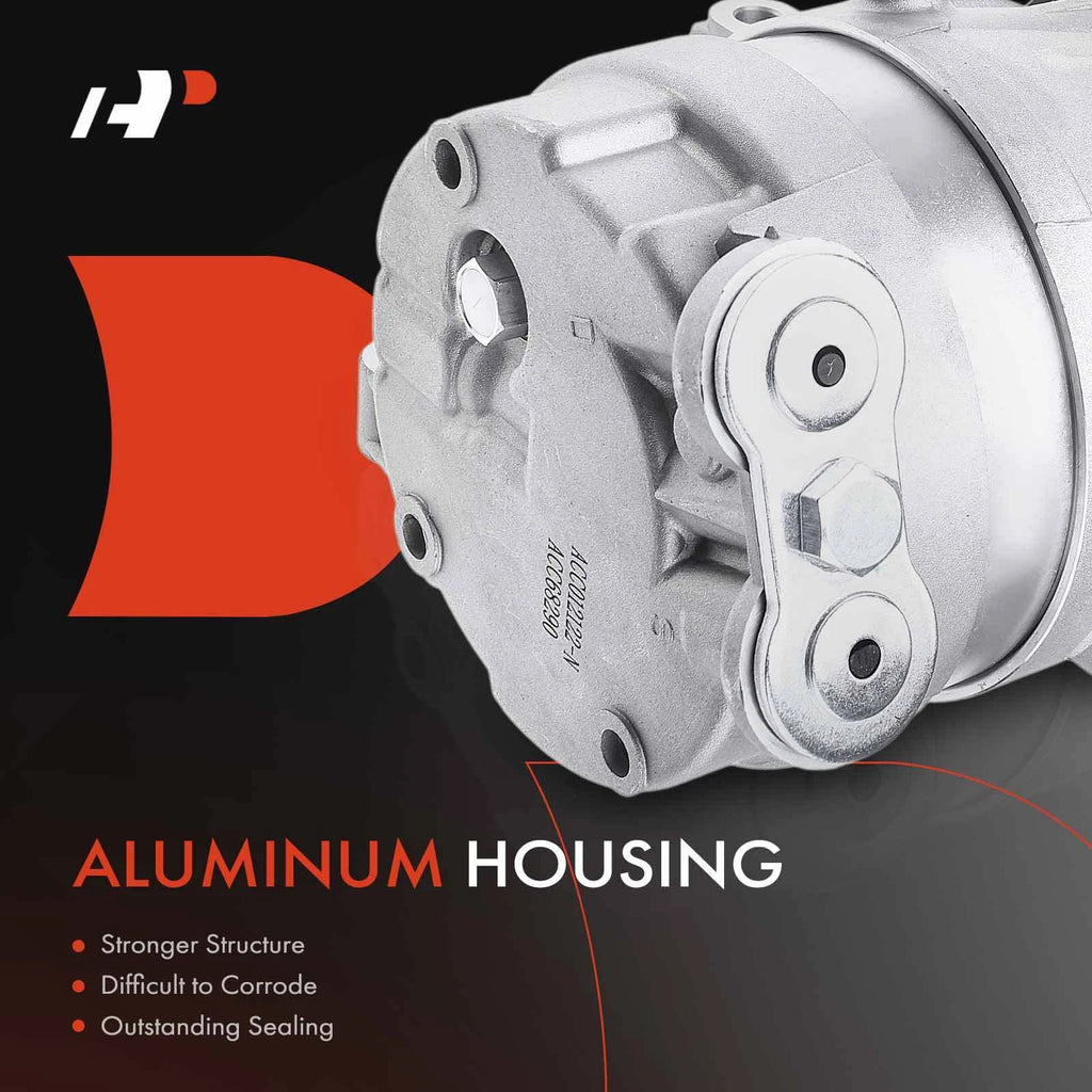 A/C Compressor with Clutch for Chevy Prizm (1998-2002)