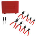 Set of 10 Snap Ring Pliers for Auto Brake Maintenance