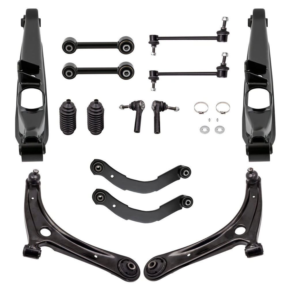 Front & Rear Lower Control Arm Tie Rod End for Jeep Compass Patriot (2007–2017)