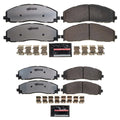 PowerStop Z36 Carbon-Fiber Disc Brake Pads Kit for F-250 F-350 SD (2017–2023)