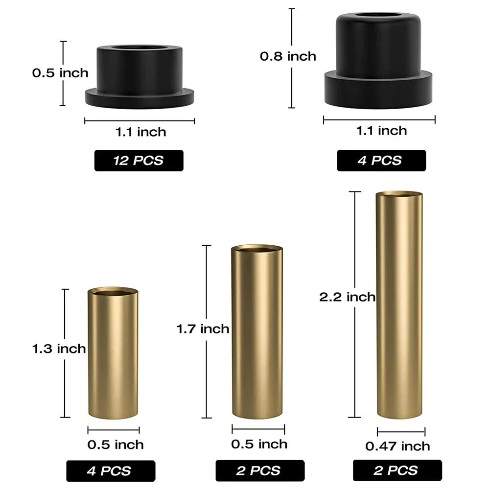 Front A-Arm Bushings for Club Car DS Golf Cart (1992 - Present)