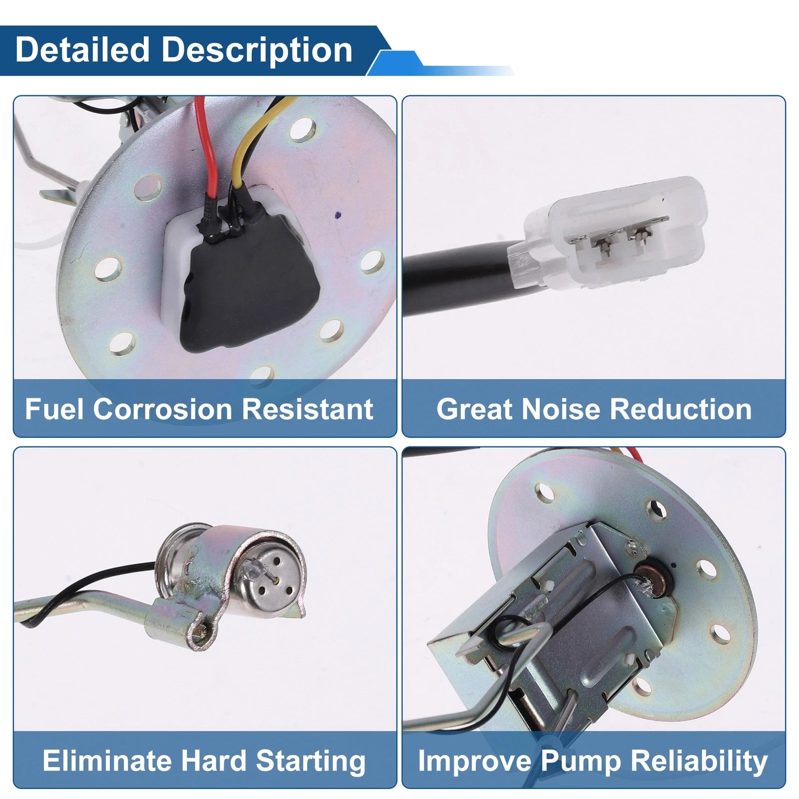 Fuel Level Sending Unit Module for Toyota Corolla (1984–1987) No. 8332019715