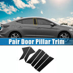 6Pcs Windshield B Pillar Trim for Hyundai Elantra (2021–2023)