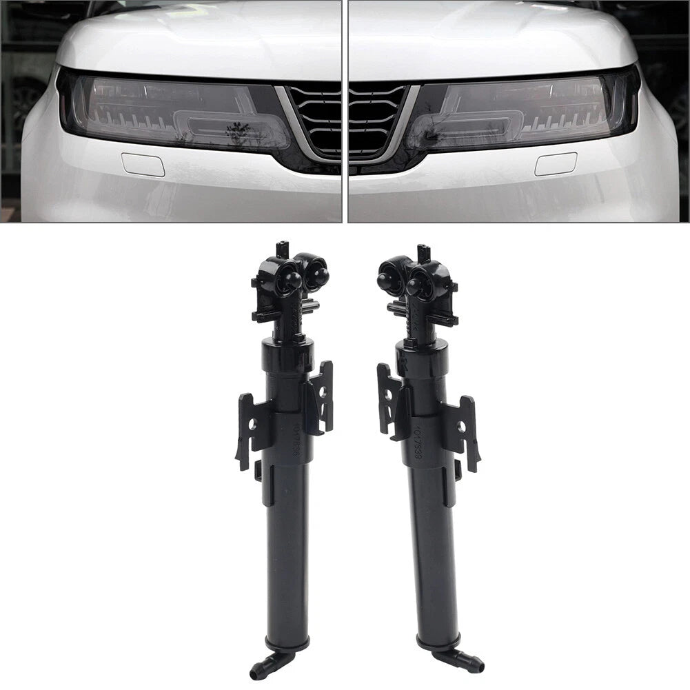 Pair Headlight Washer Nozzle LR109997 LR109996 for Range Rover Sport (2018–2019)