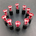 Windshield Bolt Nuts Screw Set of 4 for Yamaha Kawasaki Ducati Honda Suzuki