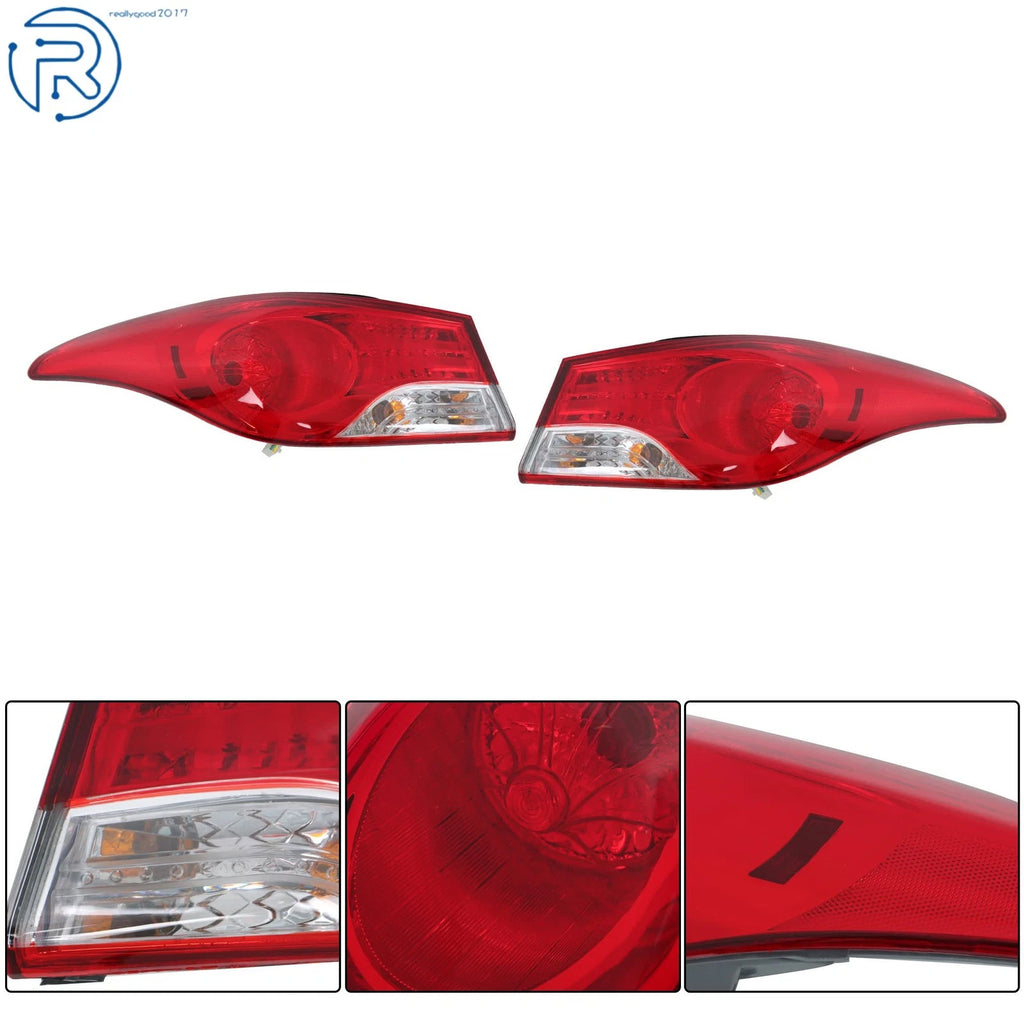 Outer Tail Light Assembly for Hyundai Elantra (2011-2013) Halogen