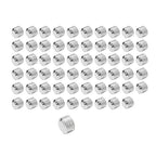 60 x Chrome Engine Bolt Caps Covers for Harley Evolution Engines (1984-1999)