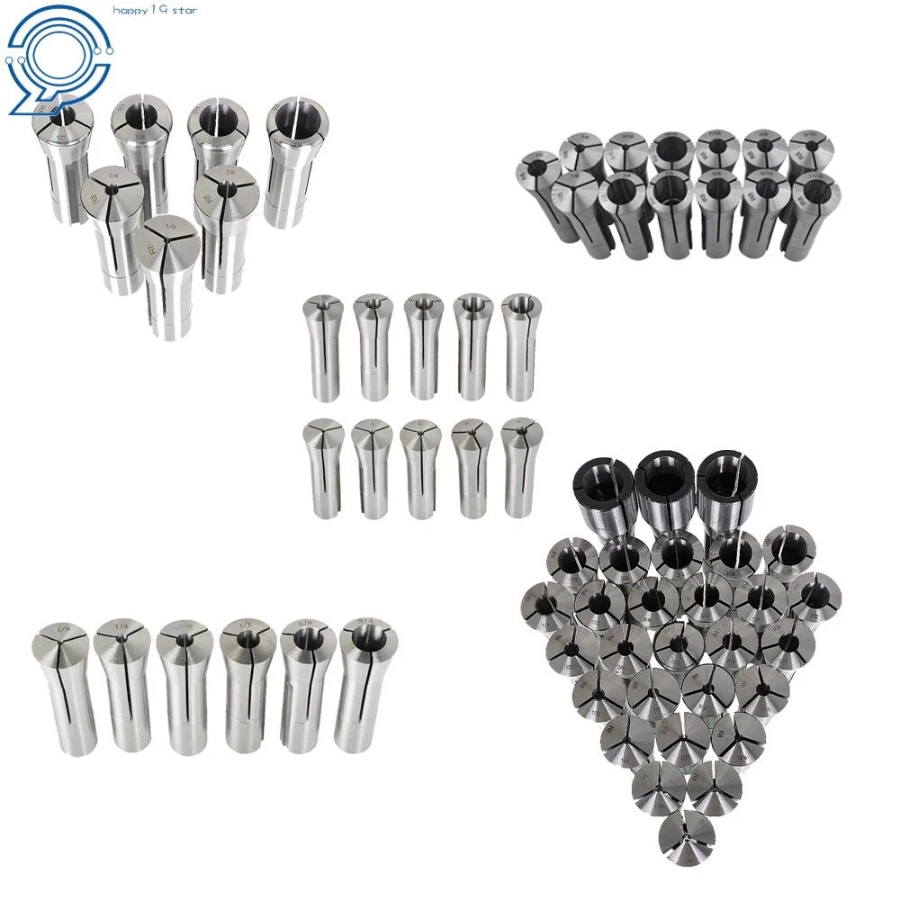 29 Pc R8 Collet Set for High Precision (R8/23, R8/13, R8/11, R8/10, R8/7, R8/6)
