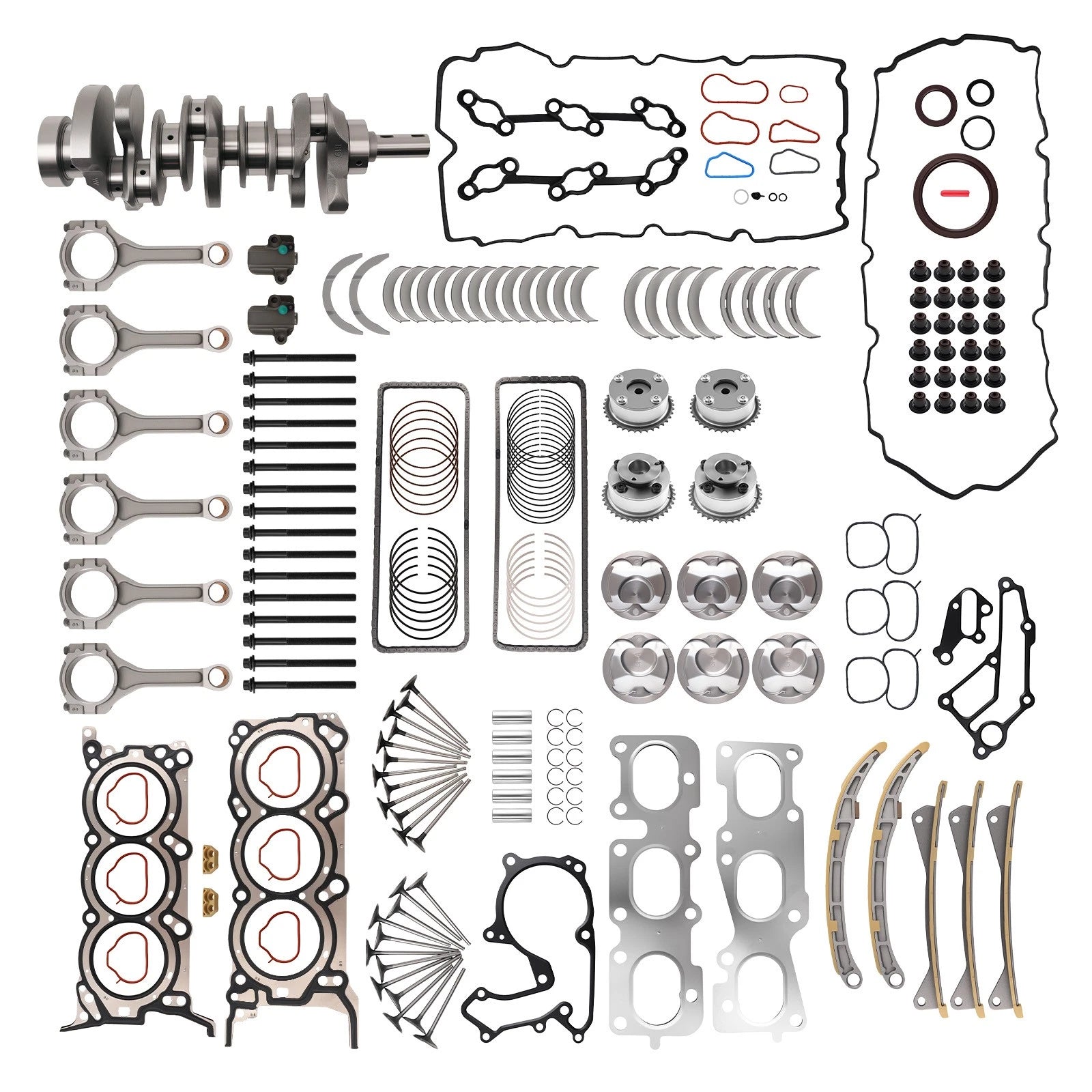 Engine Rebuild Overhaul Kit for Hyundai Kia 3.3L (G6DH)