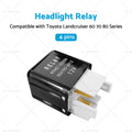 Headlight Relay 12V 4 Pins 90987-02006 for Toyota Landcruiser (1980–1997)