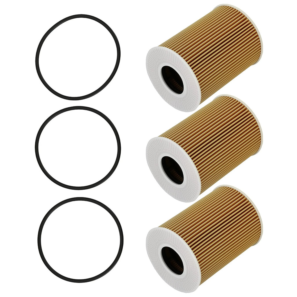 3X Engine Oil Filter for Porsche 911 Cayenne V6 V8 (2003–2023) HU9001X 94810722200