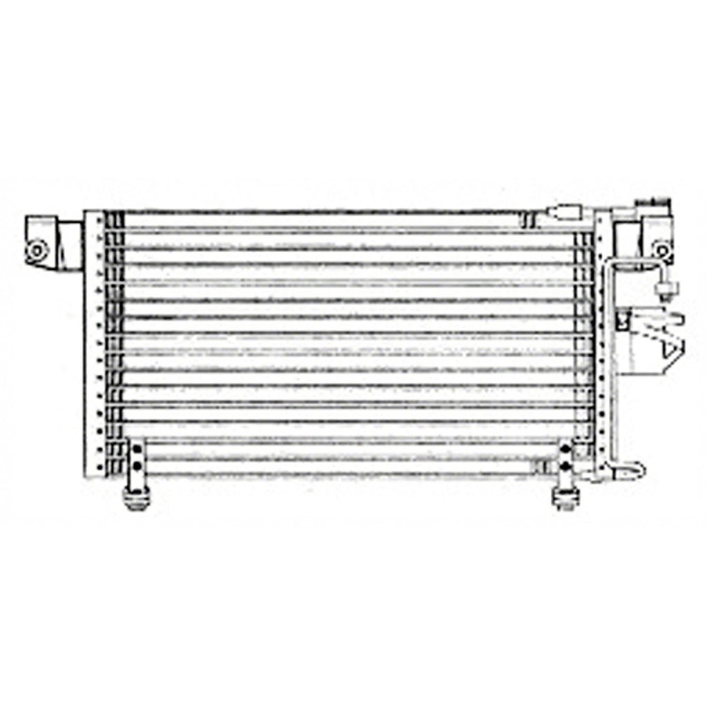 Replacement A/C Condenser Repair Part For 1998-2001 Honda Passport